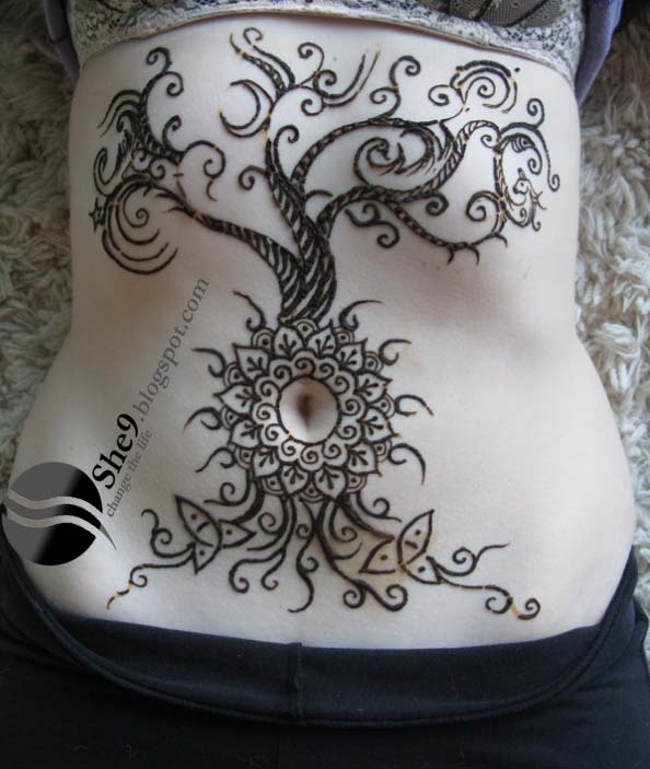 Indian Mehndi Art for Body Body Henna Designs